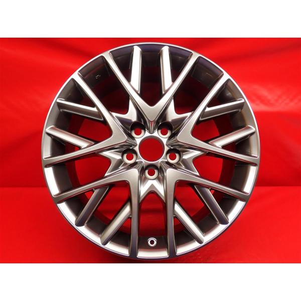 単品 リア用 中古ホイール 1本 LEXUS レクサス GS F 純正 9J 19インチ PCD114.3 5穴 +60 ハブ60 ja19
