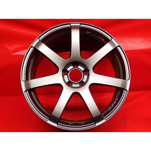 pf07 18インチ 8j pcd100 sbk 単品 中古ホイール 1本 ENKEI エンケイ PF-07 8J 18インチ PCD100 5穴