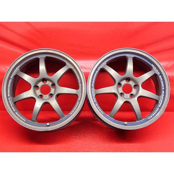 中古ホイール 2本組 WEDSSPORT ウェッズスポーツ SA-90 7.5J 17インチ 