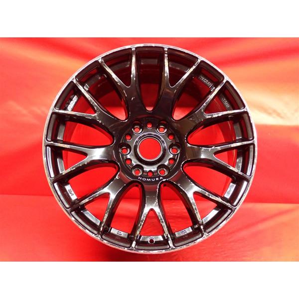 単品 中古ホイール 1本 RAYS レイズ HOMURA ホムラ 2×9G 9J 20インチ