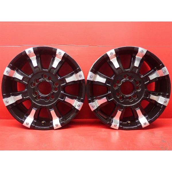 中古品 アルミホイール 2本 MG エムジー BEAST ビースト 7J 16インチ PCD114.3/127 5穴 +35 ハブ径Φ73 ja16