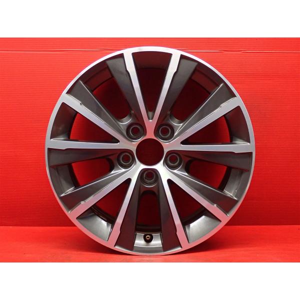 中古アルミ16x6.5 PCD108 プジョー308などに 中古品 アルミホイール 1本 Peugeot プジョー 308 アリュール 純正 7J