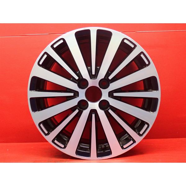 中古品 アルミホイール リア用 1本 Renault ルノー トゥインゴ インテンス純正 7J 16インチ PCD100 4穴 +37 ハブ径Φ60 40300