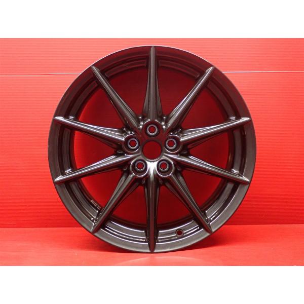 中古品 アルミホイール 1本 TOYOTA トヨタ GR86 ZN8 RZ 純正 7.5J 18インチ PCD100 5穴 +48 ハブ径Φ56 SUBARU 
