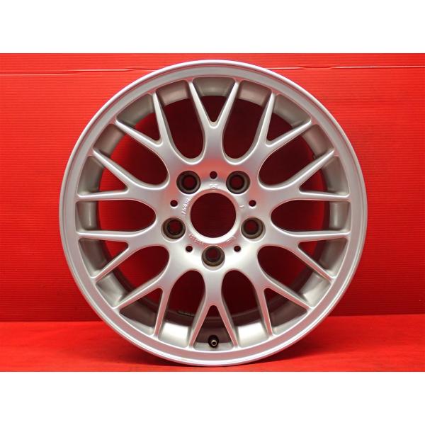 中古品 アルミホイール 1本 BMW 3シリーズ E46 純正 クロススポークスタイリング42 7J 16インチ PCD120 5穴 +46 ハブ径Φ72.5 