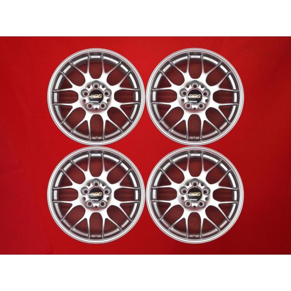 鍛造 軽量 1本8.0kg BBS RG-R RG717 中古品 アルミホイール 4本 7.5J 17インチ PCD108 5穴 +38 ハブ径65 ボルボ V