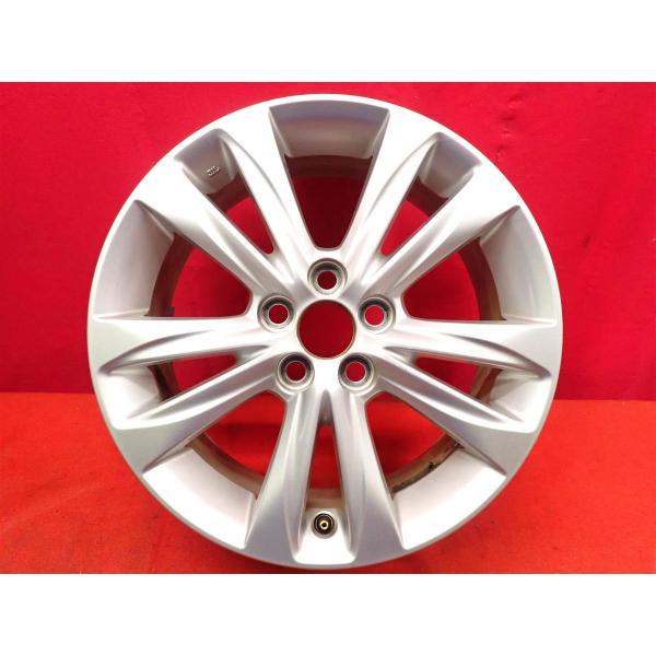 中古品 アルミホイール 1本 TOYOTA トヨタ レクサス CT200h後期 純正 6J 16インチ PCD100 5穴 +45 ハブ径Φ54 ja16