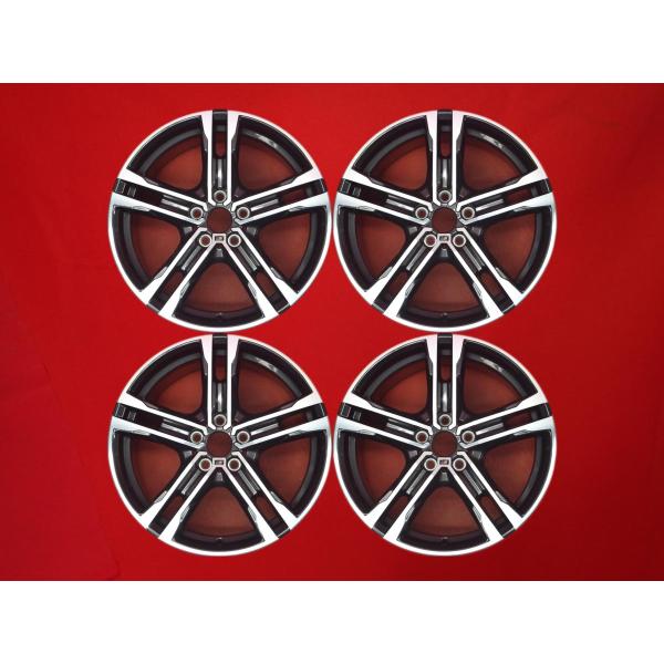 BMW 1/2 シリーズ F40/F44純正 ダブルスポークスタイリング819M 中古品 アルミホイール 4本 8J 18インチ PCD112 5穴 +57 ハ