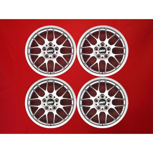BBS RX 中古品 アルミホイール 4本 8J 17インチ PCD120 5穴 +38 ハブ径Φ72.5 RX204 BMW 3シリーズ E46 E90 E9