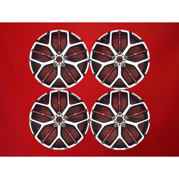 RENAULT ルノー メガーヌ IV RS トロフィー BBM5P 純正 中古品 アルミホイール 4本 8.5J 19インチ PCD114.3 5穴 +54 