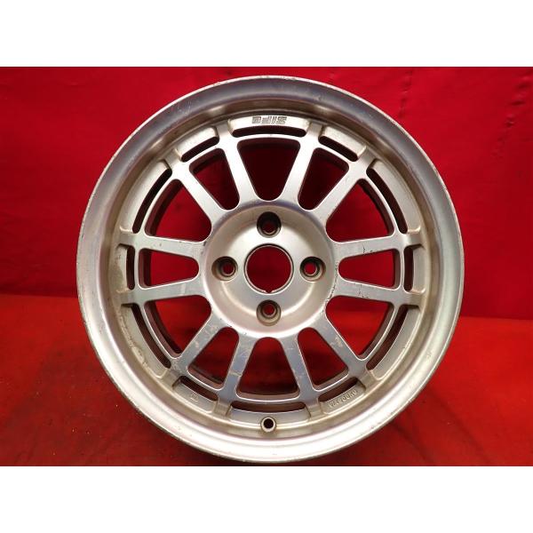 中古品 アルミホイール 1本 SiFo シーフォ 6Wスポーク 7J 15インチ PCD100 4穴 +36 ハブ径Φ60 ルノー ルーテシア トゥインゴ 等 