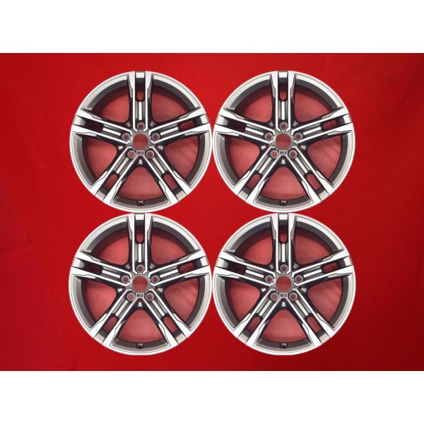BMW 1/2 シリーズ F40/F44純正 ダブルスポークスタイリング556M 中古品 アルミホイール 4本 8J 18インチ PCD112 5穴 +54 ハ
