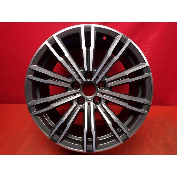 中古品 アルミホイール 1本 BMW 3シリーズ G20 G21 純正 ダブルスポークスタイリング790M 8.5J 18インチ PCD112 5穴 +40 ハ