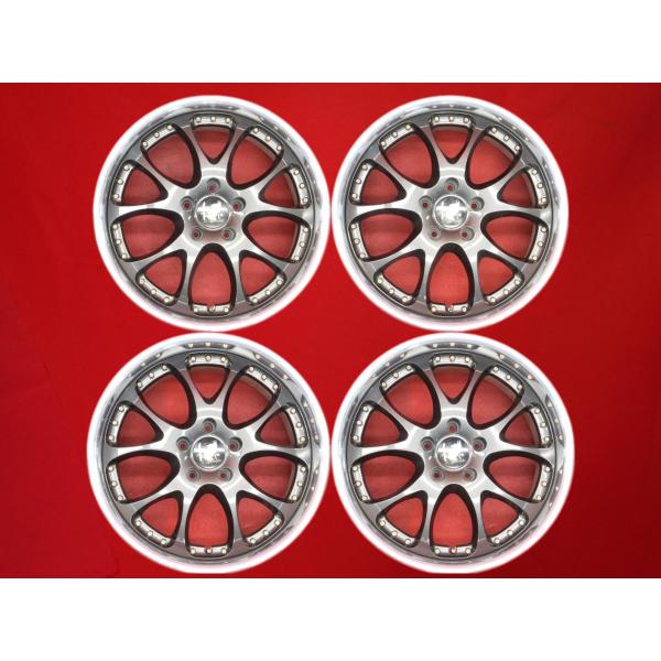 絶版 希少 Altstadt アルトシュタット 中古品 アルミホイール 4本 8/9J