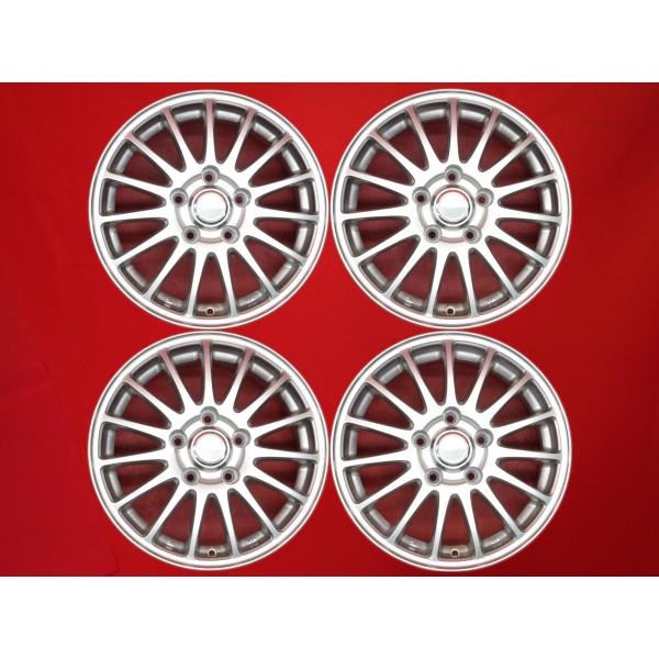 ECO FORME アルミホイール 15インチ 4本 ECO FORME エコフォルム SE-12 中古品 アルミホイール 4本 6J 15インチ