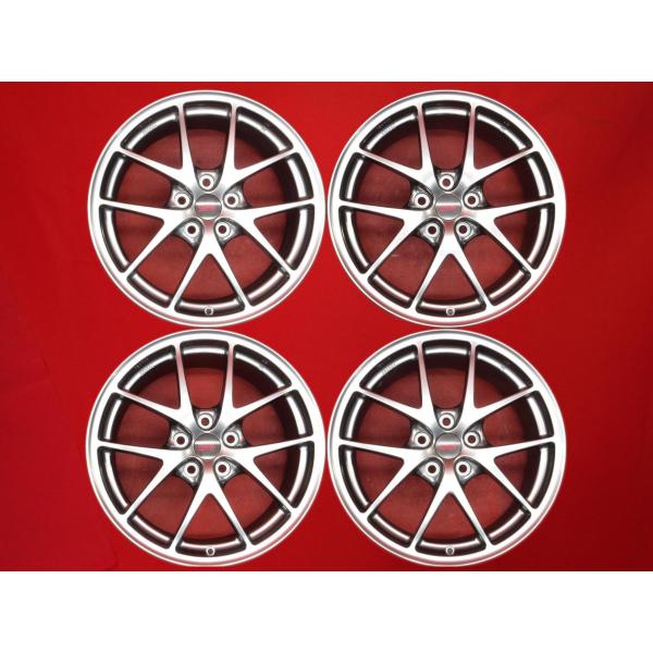 BBS製 SU003 鍛造 軽量 1本10.1kg SUBARU スバル WRX STI VAB TypeS 純正 中古ホイール 4本 8.5J 18インチ P