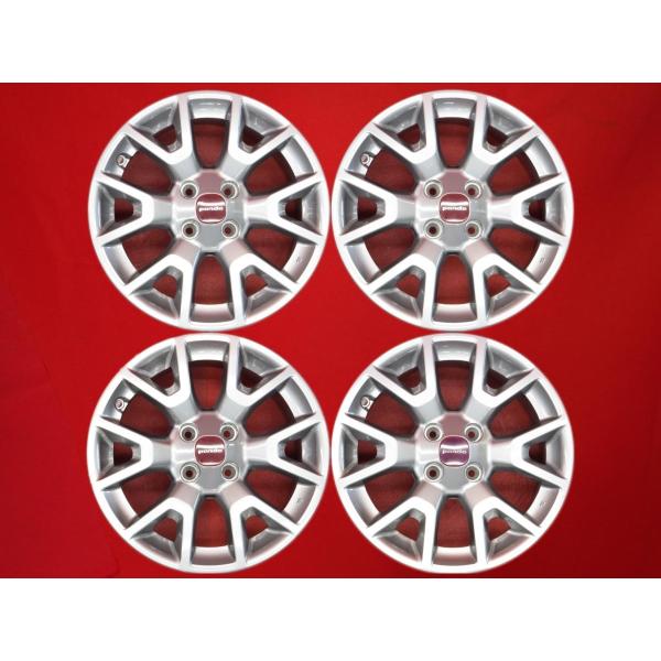FIAT フィアット パンダ イージー 純正 15インチ 中古品 アルミホイール 4本 6J 15インチ PCD98 4穴 +35 ハブ径Φ58 5204929