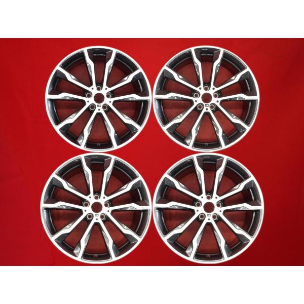 BMW X3 X4 G01 G02 純正 ダブルスポーク スタイリン 中古品 アルミホイール 4本 8/9.5J 20インチ PCD112 5穴 +27/+43