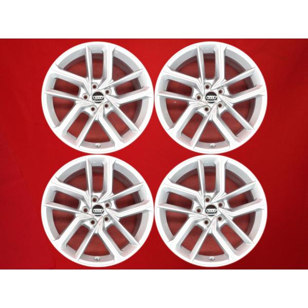 AUDI アウディ A5 S5 8W 純正 5エアロスポーク 中古品 アルミホイール 4本 8.5J 18インチ PCD112 5穴 +29 ハブ径Φ66.5 