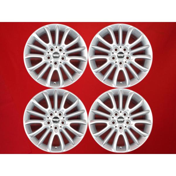 MINI ミニ クラブマン F54 純正 ネットスポーク 519 中古品 アルミホイール 4本 7.5J 17インチ PCD112 5穴 +54 ハブ径Φ66.