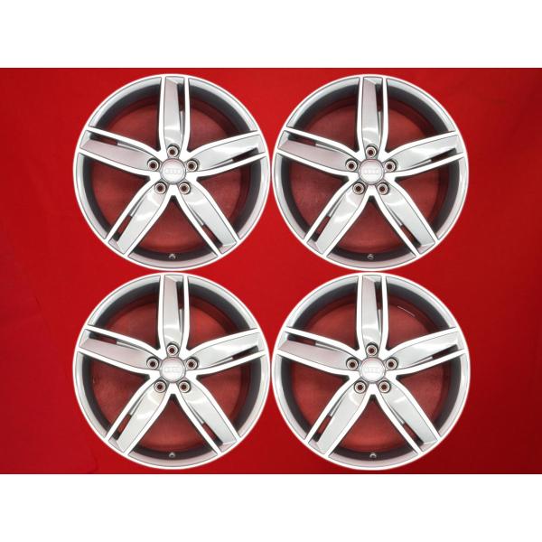 AUDI アウディ A3 S3 8V セダン 純正 中古品 アルミホイール 4本 8J 19インチ PCD112 5穴 +49 ハブ径Φ57 8V0601025