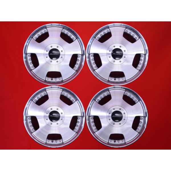 WORK Euroline ユーロライン D 中古品 アルミホイール 4本 7J 17インチ