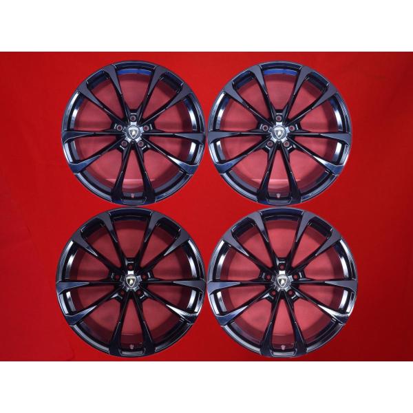 ランボルギーニ ウルス 純正 中古品 アルミホイール 4本 10/11.5J 23インチ PCD130 5穴 +28/+22 ハブ径71.5 4ML601025
