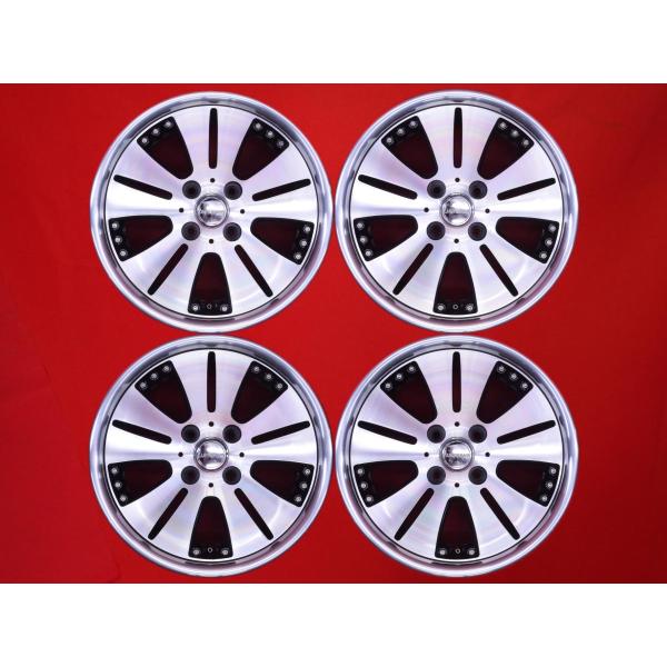 LUFTBAHN ルフトバーン S5 2P 中古品 アルミホイール 4本 5.5J 15