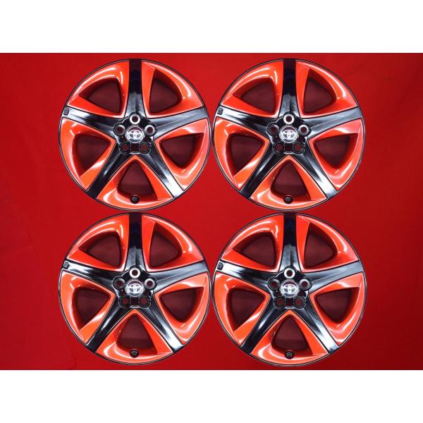 トヨタ プリウス ZVW50 ツーリングセレクション 純正 インサート赤
