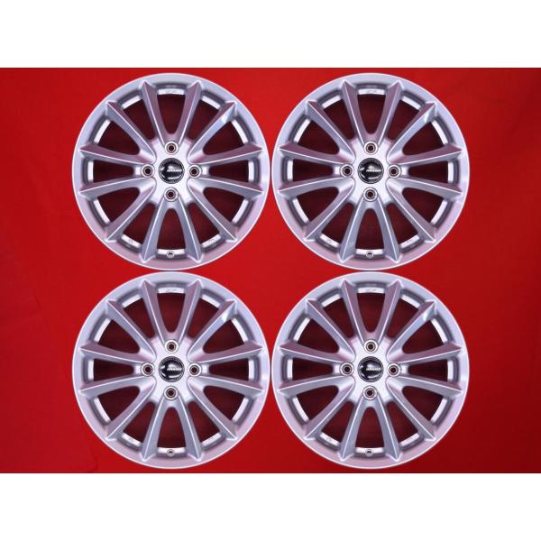 QRASIZ クライシズ VS6 中古品 アルミホイール 4本 6J 15インチ PCD100