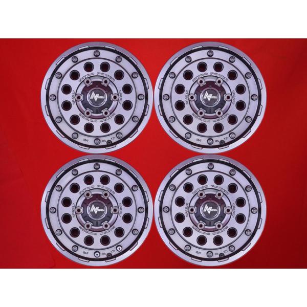 NITRO POWER H12 SHOTGUN ショットガン 中古品 アルミホイール 4本 6J