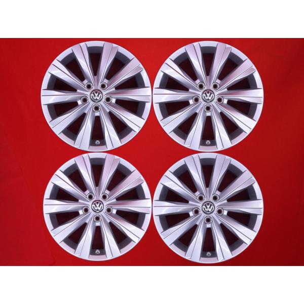 フォルクスワーゲン ポロ AW TSI ハイライン 純正 中古品 アルミ