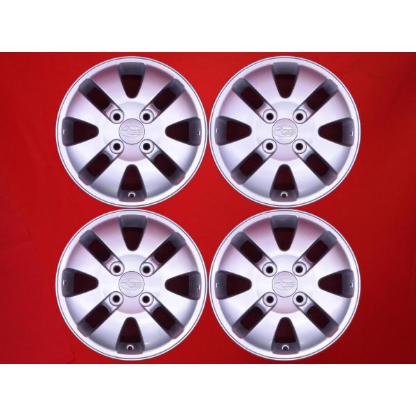希少 SUBARU スバル サンバー ディアス 純正 中古品 アルミホイール 4