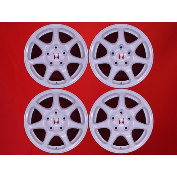 HONDA ホンダ シビック タイプR EK9 純正 中古品 アルミホイール 4本 6J 15インチ PCD114.3 5穴 +50 ハブ径Φ64 フリード ス