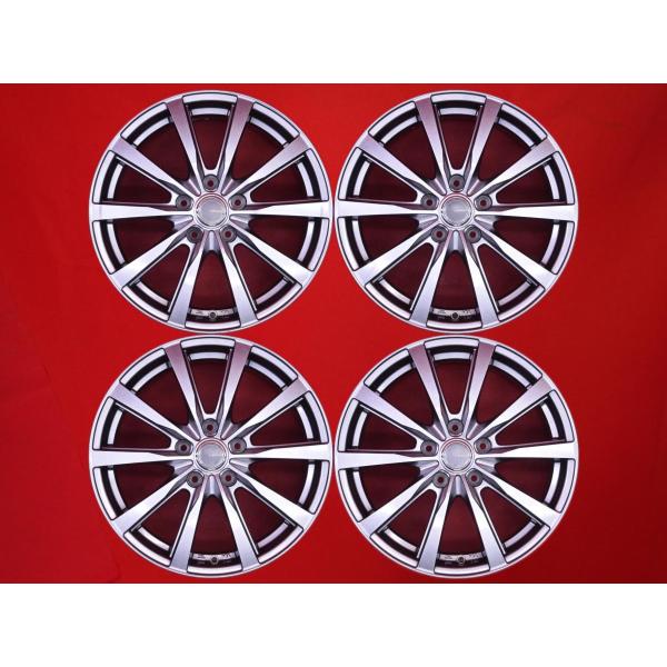 ホイール 17インチ 7J ＋48 PCD100 ◇5H 宮城 GRASS ZX 中古品 アルミホイール 4本 7J 17インチ PCD114.3 5穴 +48