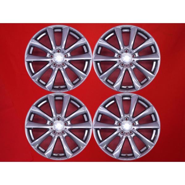 チーム スパルコ ヴァローザ 中古品 アルミホイール 4本 7.5J 18インチ PCD112 5穴 +50 ハブ径Φ57 ゴルフ8/7 アウディA3 8P/8
