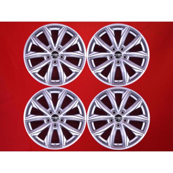 AUDI アウディ Q5 FY 純正 ウインターホイール 中古品 アルミホイール 4本 7J 17インチ PCD112 5穴 +34 ハブ径Φ66.5 80A6
