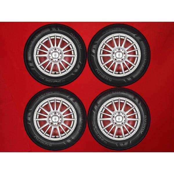 G-mach アルミホイール 15×6J 5H 114.3 NEXEN スタッドレスタイヤ 195 