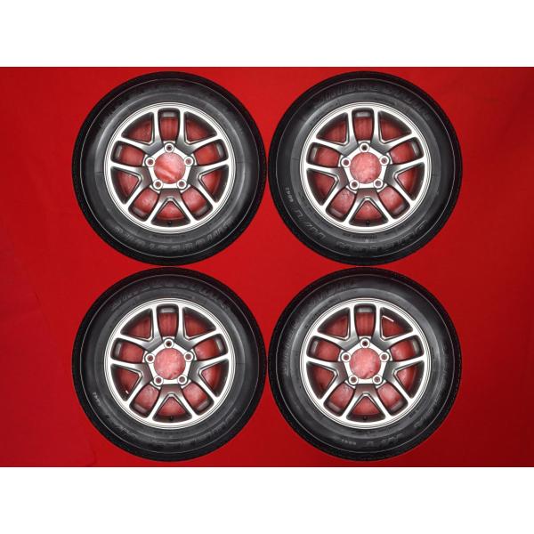 ジムニー JB64W 純正 5.5J 16インチ PCD139.7 6穴 +22 ハブ110