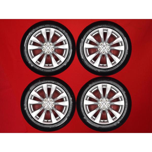 フーガ Y51 純正 8J 18インチ PCD114.3 5穴 +43 ハブ径66 ミシュラン