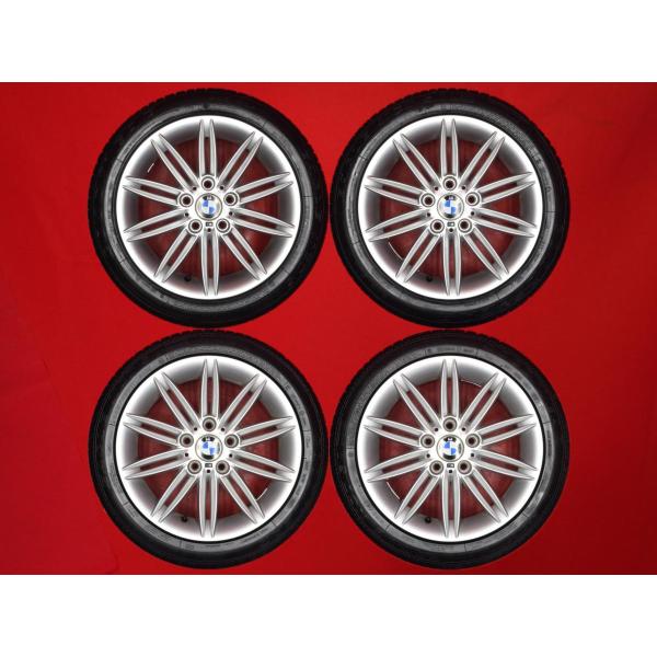 タイヤ付 BMW 1シリーズ E87 純正 Mダブルスポークスタイリング207 グッドイヤー イーグル NCT5 205/50R17 225/45R17 803