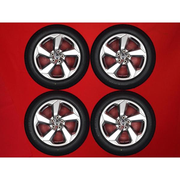 新品同様 タイヤ付 RAV4 50系 純正 7J 18インチ PCD114.3 5穴 +35 ハブ