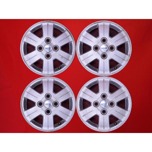 155/65r13 日産純正アルミホイール　４本セット　オッティ　ek 155/65r13 日産純正アルミホイール 4本セット オッティ ek 激安