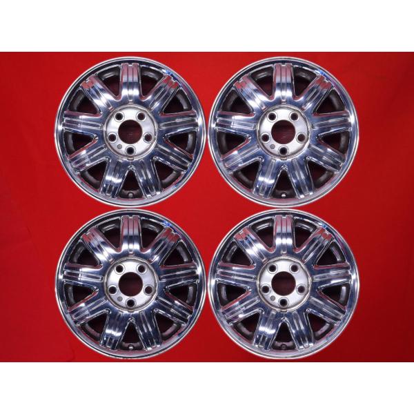 【 激安 中古 4本セット 】 クライスラー ボイジャー 純正 アルミホイール 16インチ 6.5J インセット+40 PCD114.3 5穴 ハブ径Φ71.5
