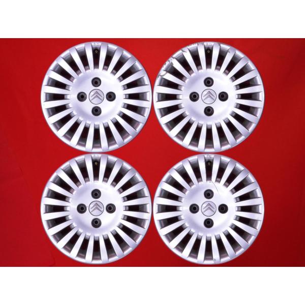 冬 プジョー 純正 シトロエン【富山】15インチ フランス製ホイール ET23(+23)15インチ 冬 ミシュラン 185/65R15 車検対応 中古 4本 taiheishopping_c051803000
