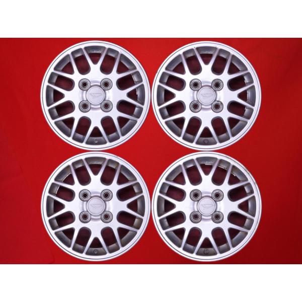 激安 中古 4本セット】 ダイハツ 純正 メッシュ アルミホイール 13 