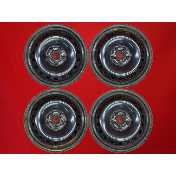 ② ルノー　カングー2 純正スチールホイール　2本 ルノー カングー2 純正 スチールホイール 15インチ ルノー カングー