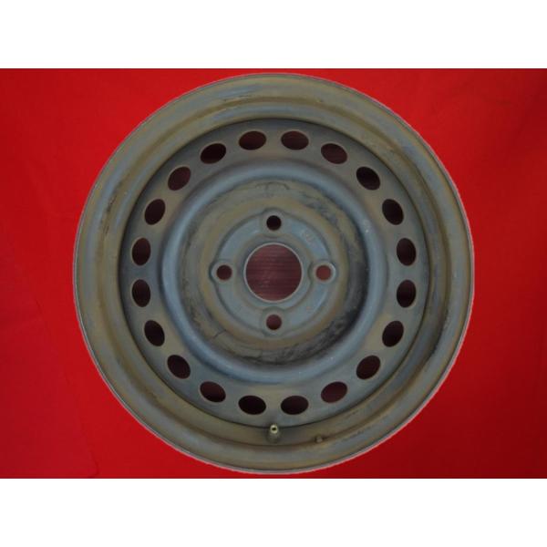 激安 単品1本】ホンダ フィット GD系 純正 スチールホイール 鉄