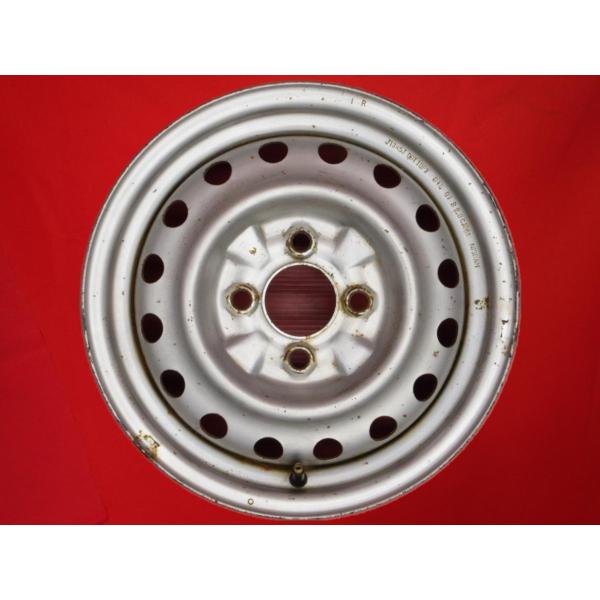 激安 単品1本】日産 ADバン Y12 純正 CJ00A スチールホイール 鉄
