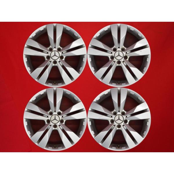 激安 中古 4本セット】 5Wスポークタイプ ベンツ用 社外 アルミ